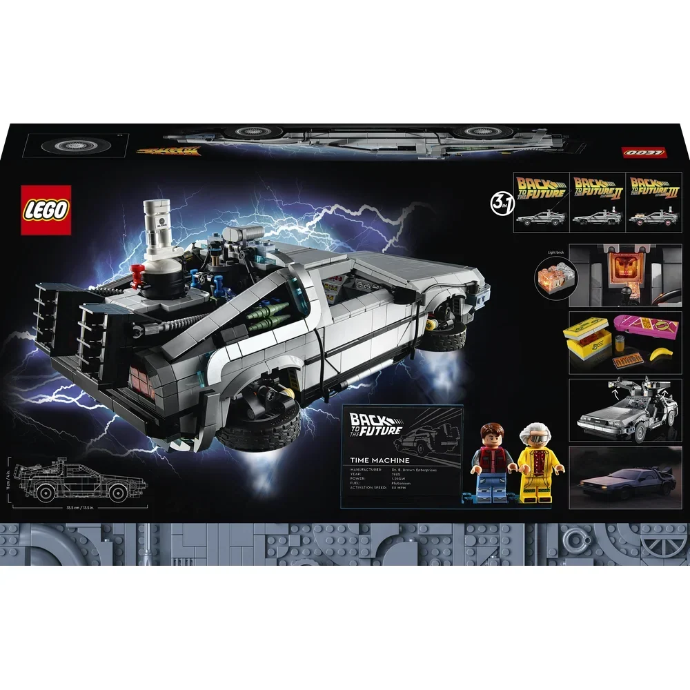 LEGO Ideas - Back to the Future tijdmachine - 10300