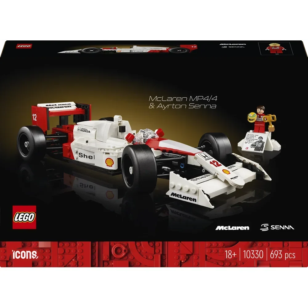 LEGO Icons - McLaren MP4/4 en Ayrton Senna - 10330