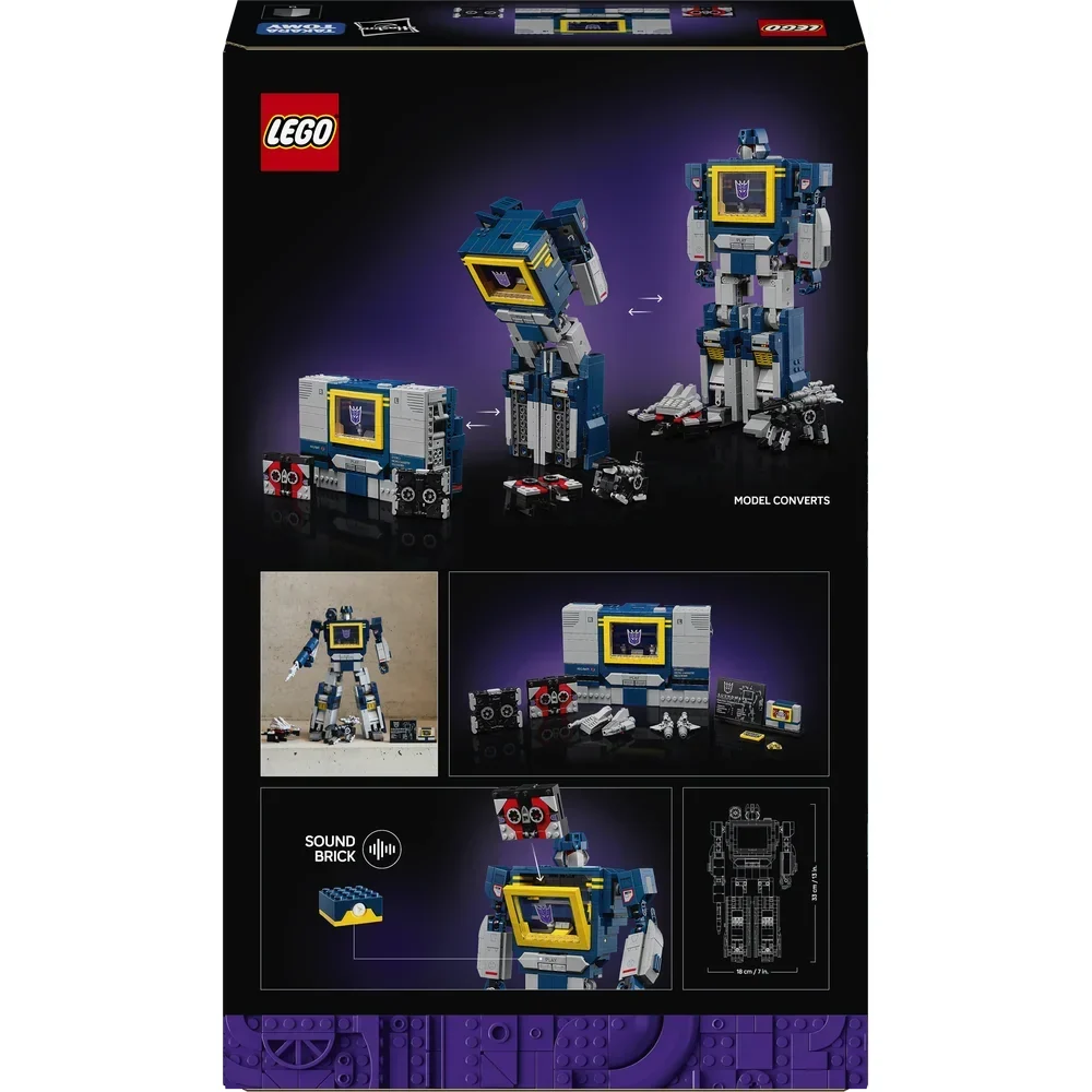 LEGO Icons - Transformers: Soundwave - 10358
