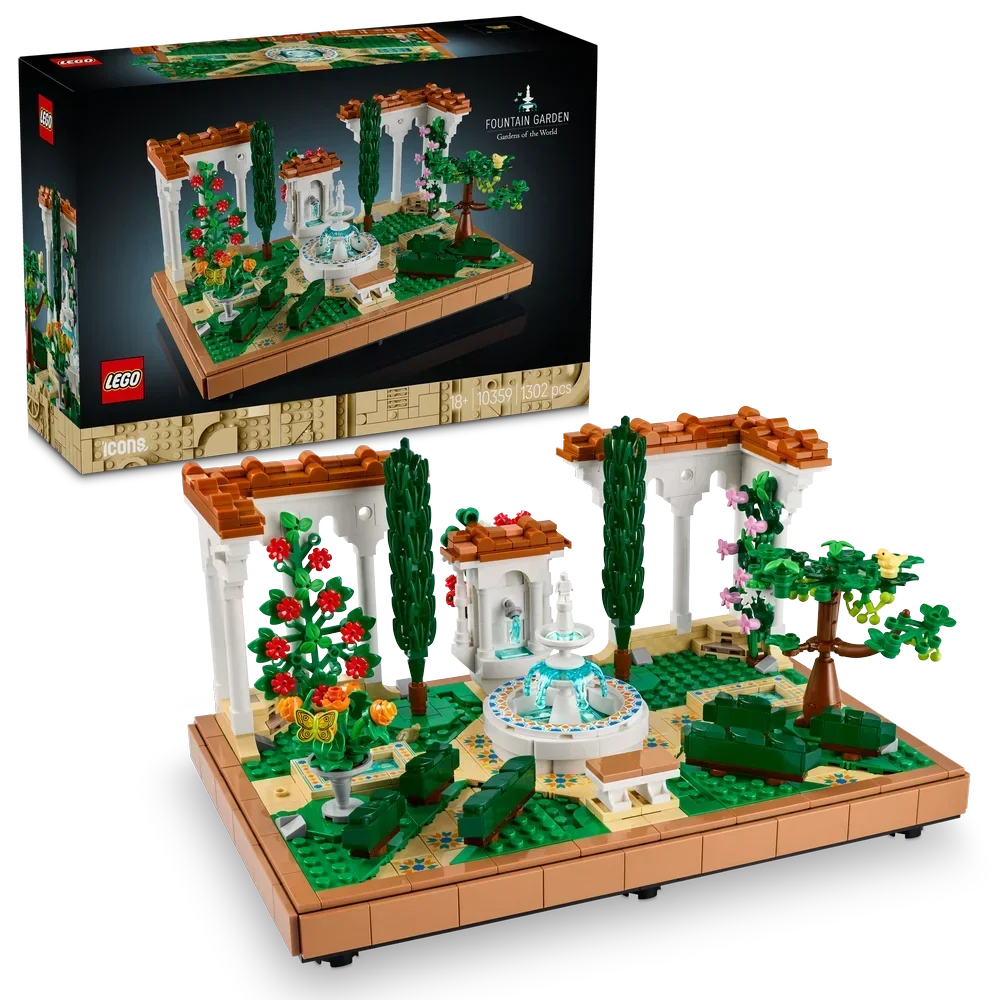 LEGO Icons - Tuin met fontein - 10359