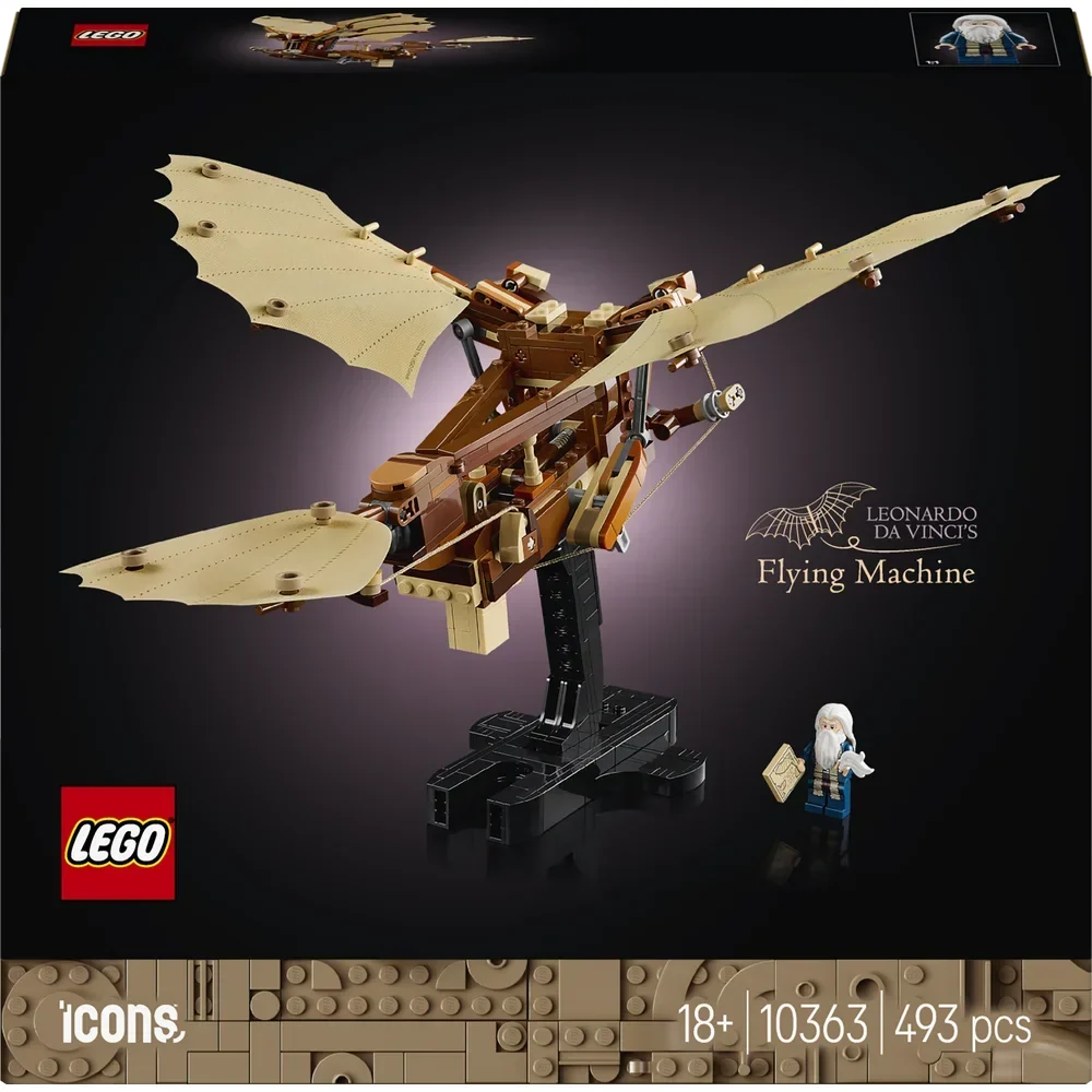LEGO Icons - De vliegmachine van Leonardo da Vinci - 10363