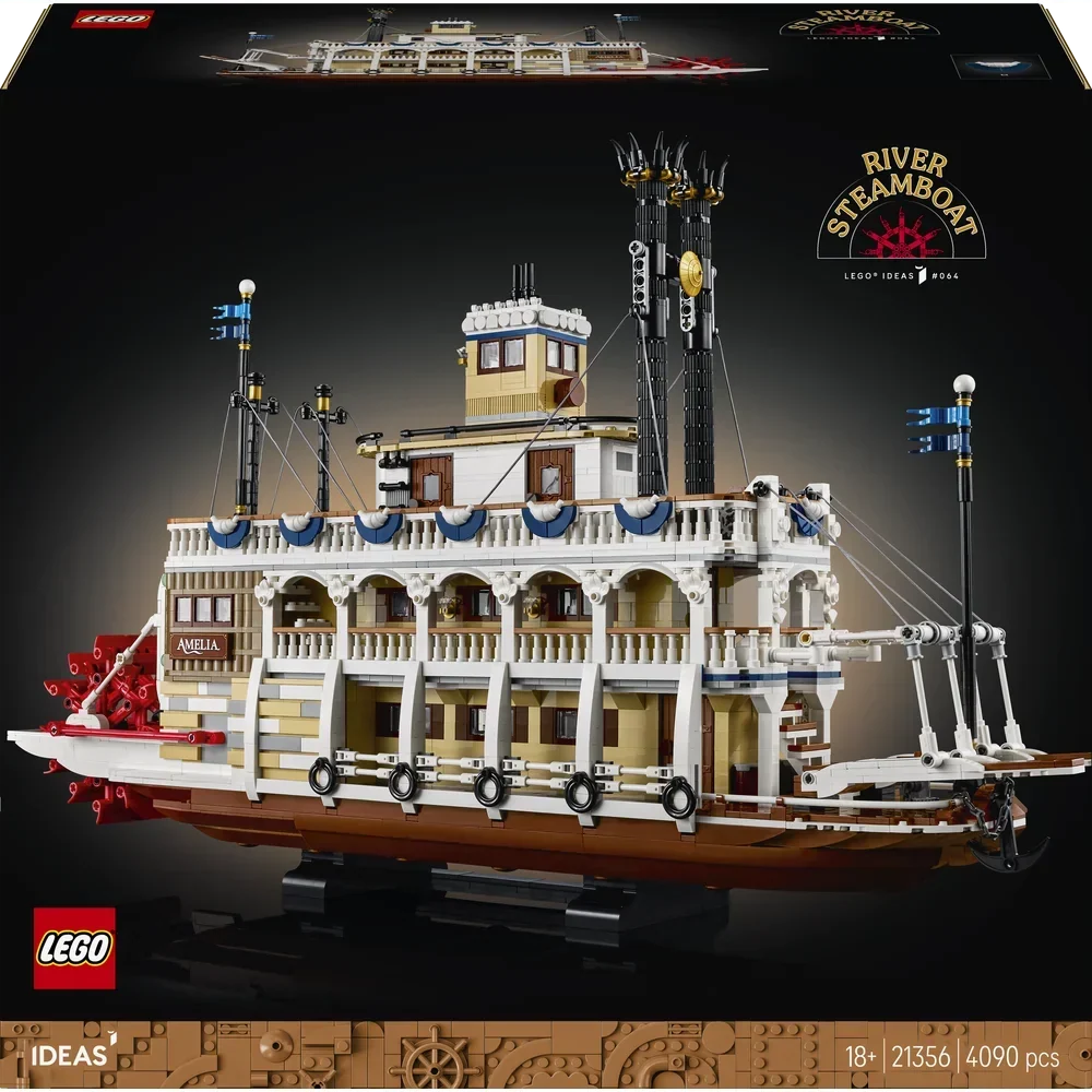 LEGO Ideas - Stoomboot - 21356
