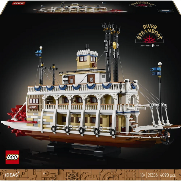 LEGO Ideas - Stoomboot - 21356