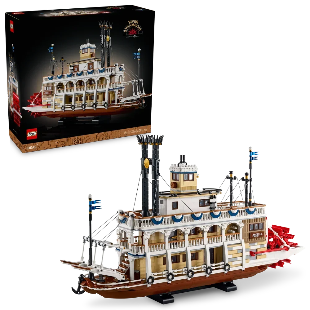 LEGO Ideas - Stoomboot - 21356