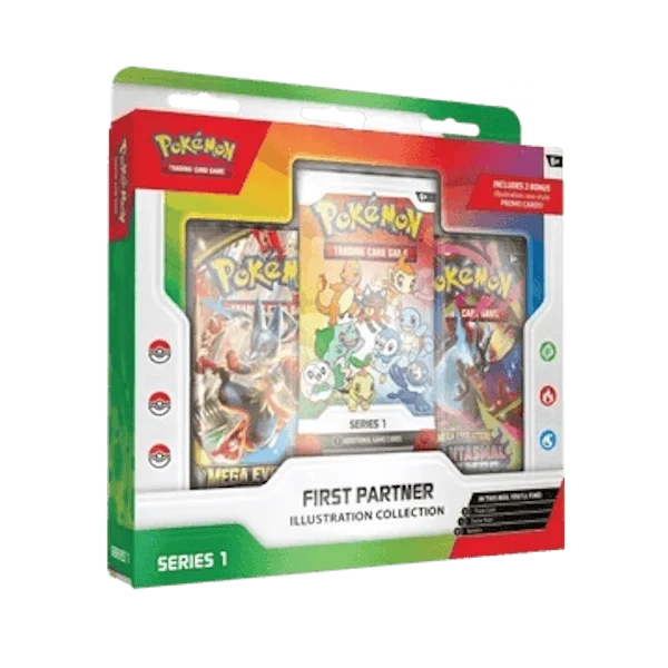 Pokémon First Partner Illustration Collection Series 1