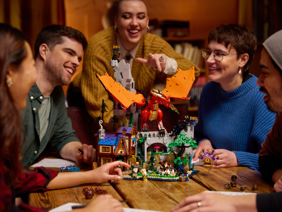 LEGO Ideas - Dungeons & Dragons: het verhaal van de rode draak - 21348