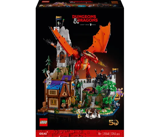 LEGO Ideas - Dungeons & Dragons: het verhaal van de rode draak - 21348