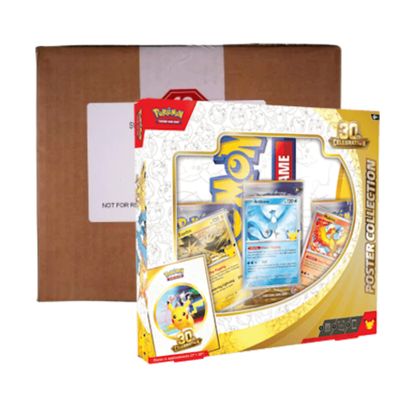 Pokémon 30th Celebration: Poster Collection Case 6x