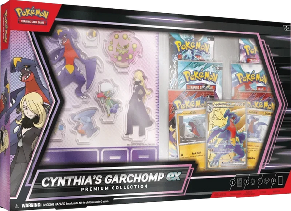 Pokémon Cynthia's Garchomp ex: Premium Collection Box