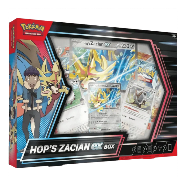 Pokémon Hop's Zacian ex Box