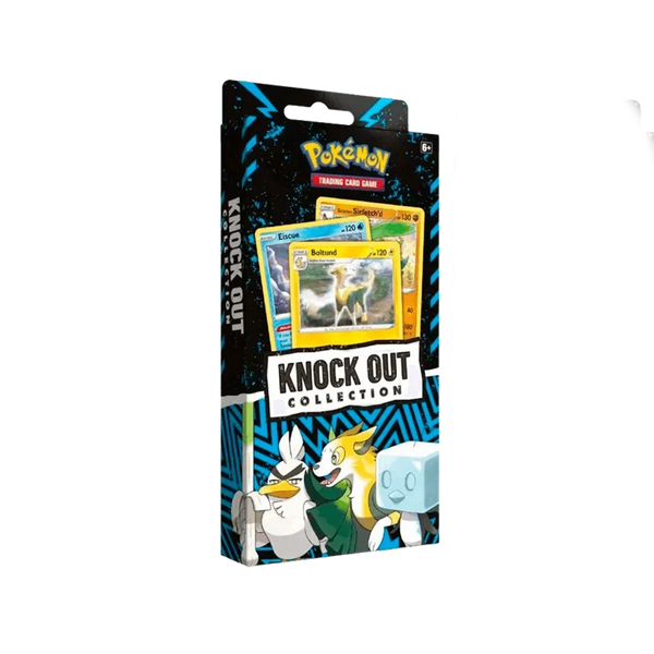 Pokémon Knock Out Collection - Boltund, Eiscue & Galarian Sirfetch'd