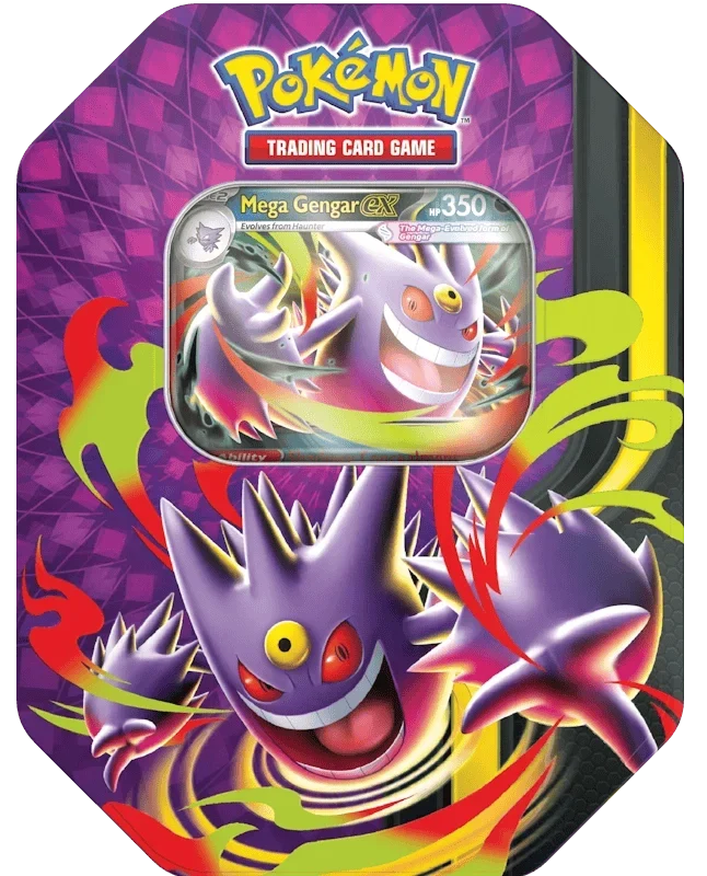 Pokémon Mega Moonlit Tin: Mega Gengar ex