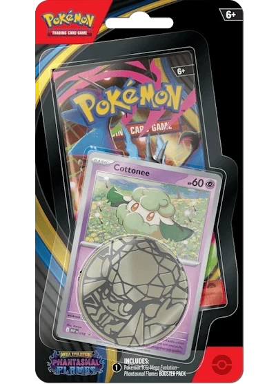 Pokémon Phantasmal Flames: Checklane Blister - Cottonee
