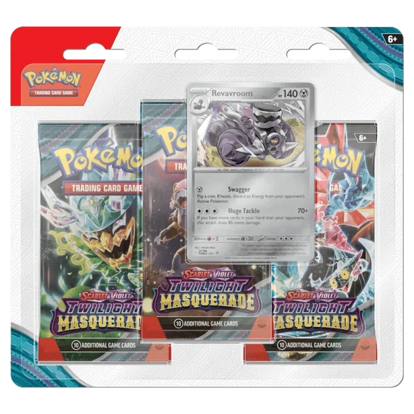 Pokémon Twilight Masquerade: 3-Pack Blister - Revaroom