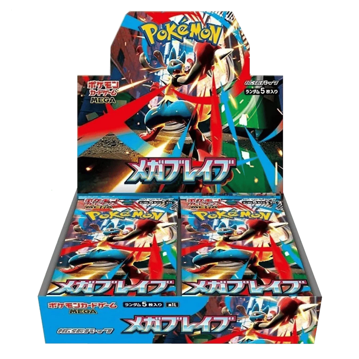 Pokémon (JP) Mega Brave: Booster Box (no shrink)