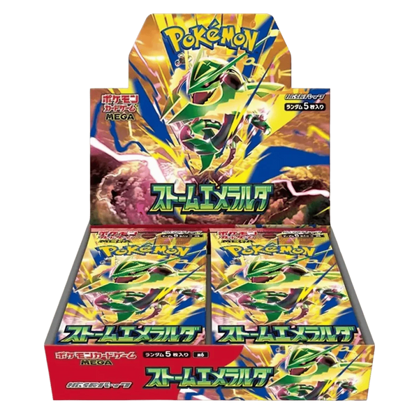 Pokémon (JP) Storm Emeralda: Booster Box (no shrink)