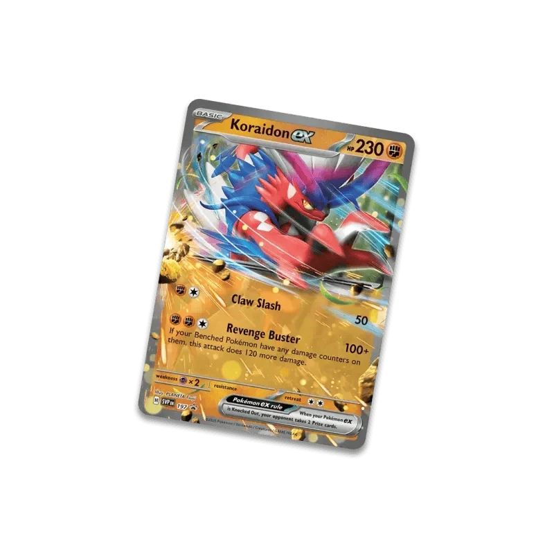 Pokémon Slashing Legends: Tin - Koraidon EX